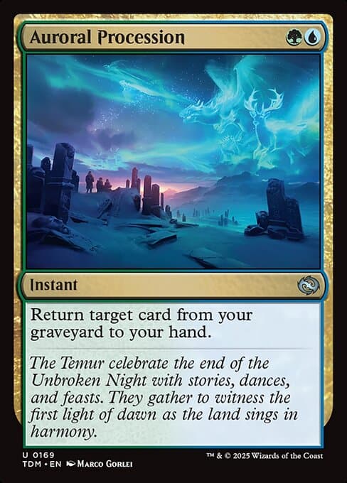 Auroral Procession from Tarkir: Dragonstorm (Uncommon)
