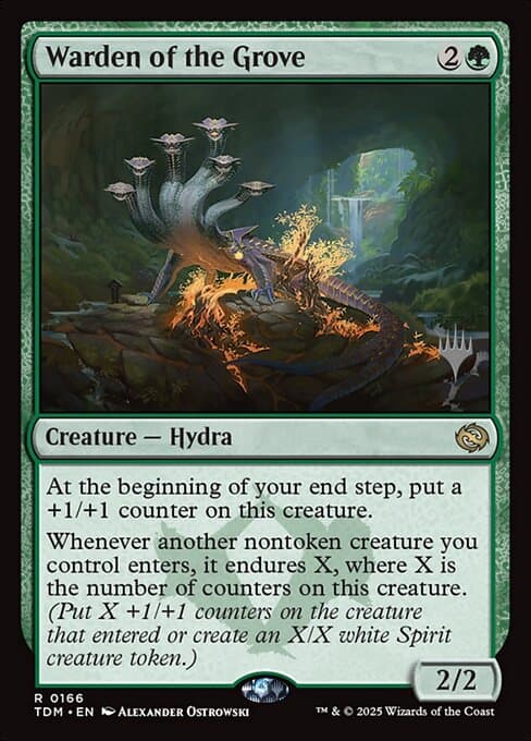 Warden of the Grove from Tarkir: Dragonstorm Promos (Rare)