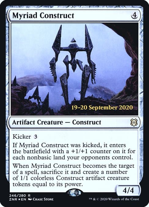 Myriad Construct from Zendikar Rising Promos (Rare)