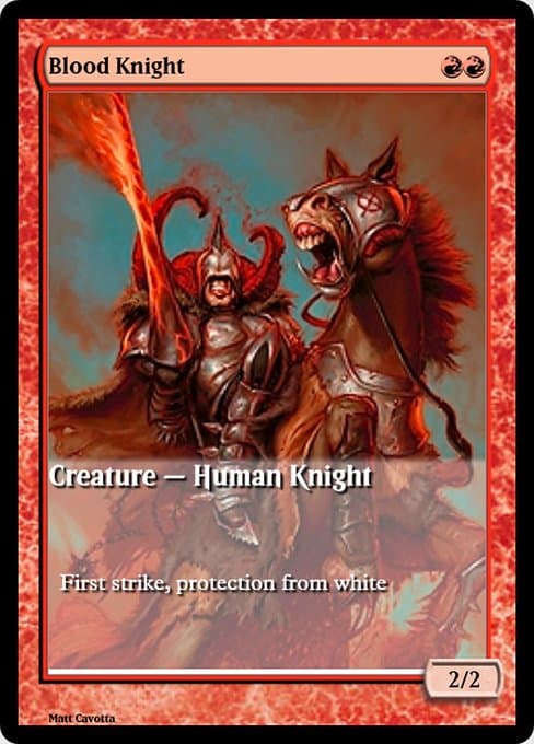 Blood Knight from Magic Online Promos (Uncommon)