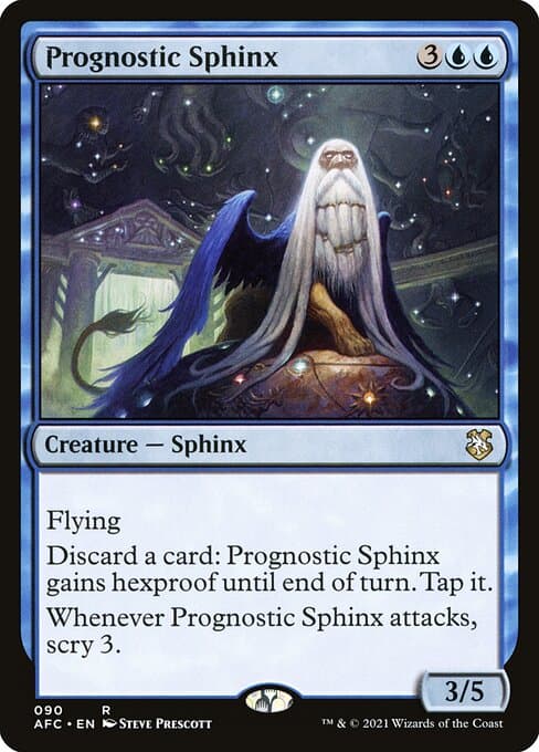 Prognostic Sphinx from Forgotten Realms Commander (Rare)