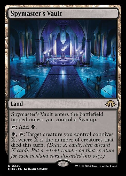 Spymaster's Vault from Modern Horizons 3 (Rare)