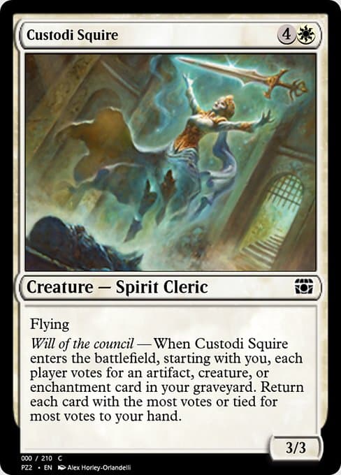 Custodi Squire from Treasure Chest (Common)
