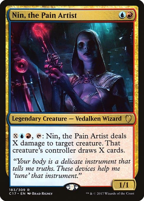 Nin, the Pain Artist (Rare)