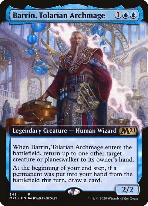 Barrin, Tolarian Archmage from Core Set 2021 (Rare)