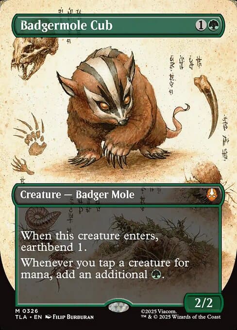 Badgermole Cub from Avatar: The Last Airbender (Mythic)