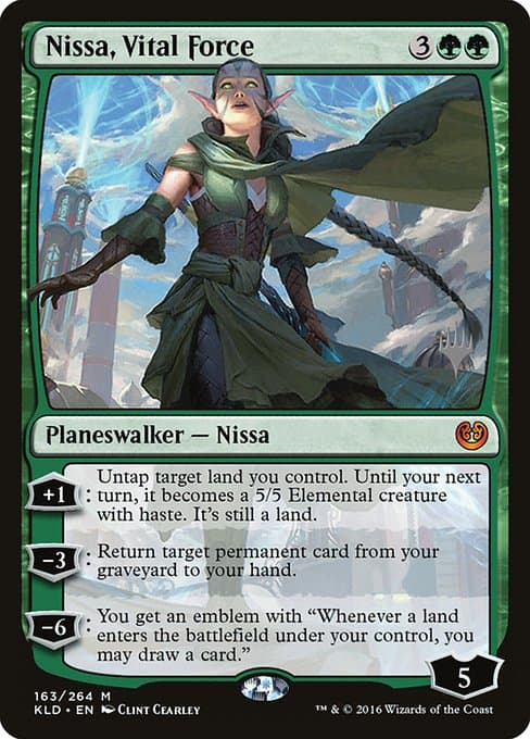 Nissa, Vital Force (Mythic)