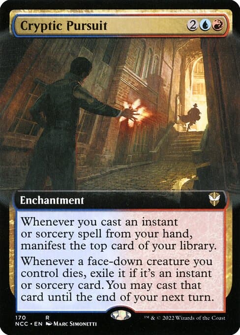 Cryptic Pursuit from New Capenna Commander (Rare)