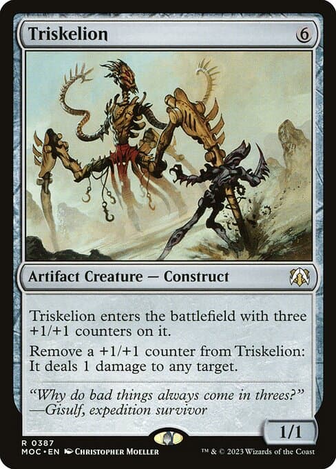 Triskelion from March of the Machine Commander (Rare)