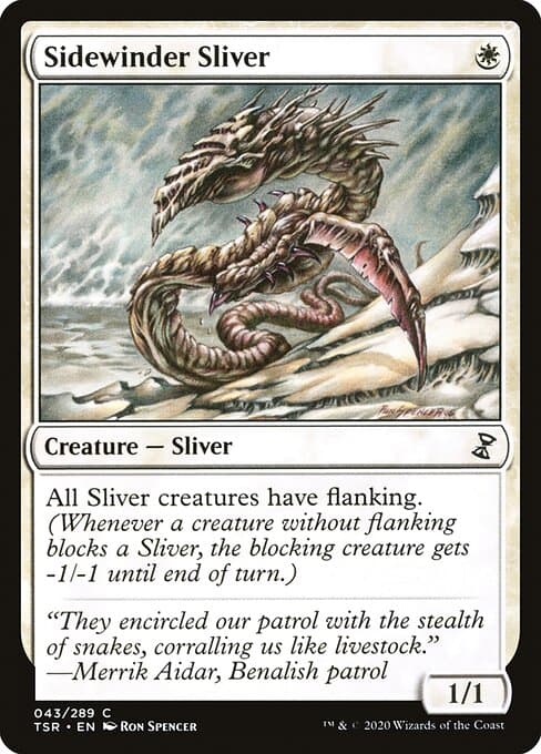 Sidewinder Sliver from Time Spiral Remastered (Common)