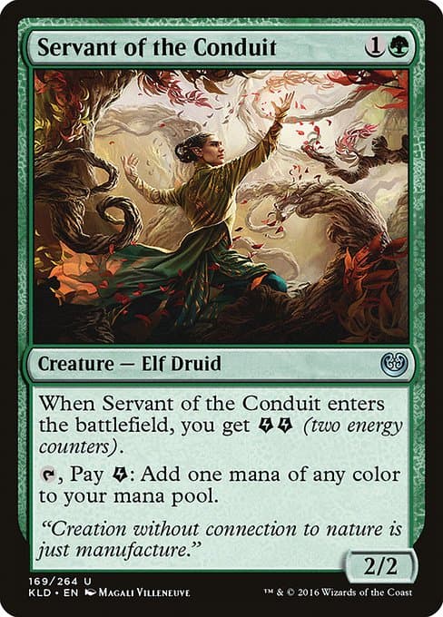 Servant of the Conduit from Kaladesh (Uncommon)