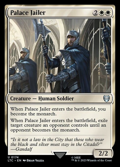 Palace Jailer from Tales of Middle-earth Commander (Uncommon)