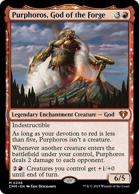 Purphoros, God of the Forge (Mythic)