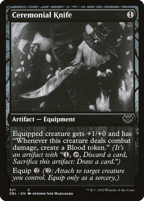 Ceremonial Knife from Innistrad: Double Feature (Common)