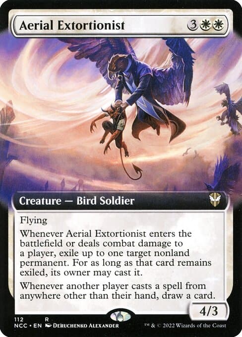 Aerial Extortionist from New Capenna Commander (Rare)