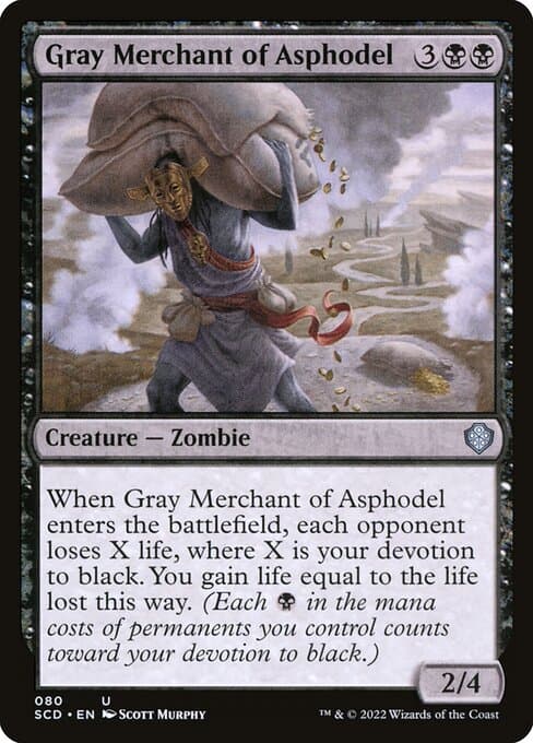 Gray Merchant of Asphodel from Starter Commander Decks (Uncommon)