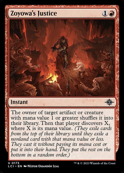 Zoyowa's Justice (Uncommon)