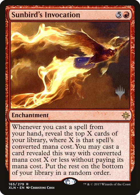 Sunbird's Invocation from Ixalan Promos (Rare)