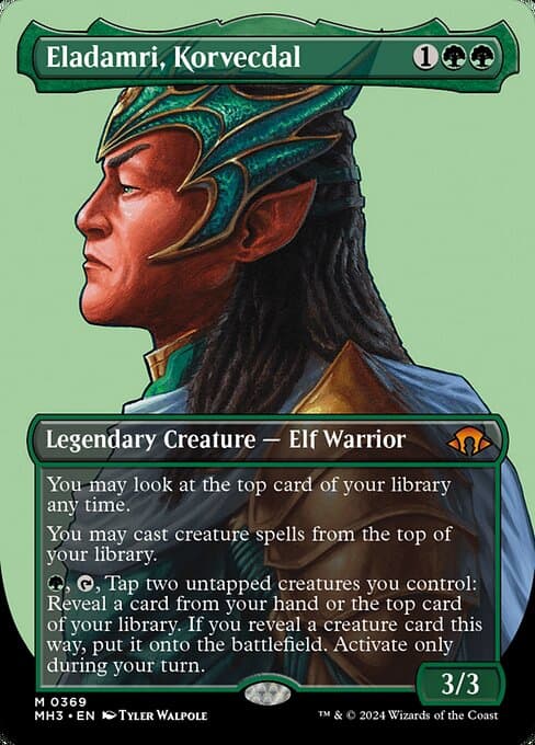 Eladamri, Korvecdal from Modern Horizons 3 (Mythic)