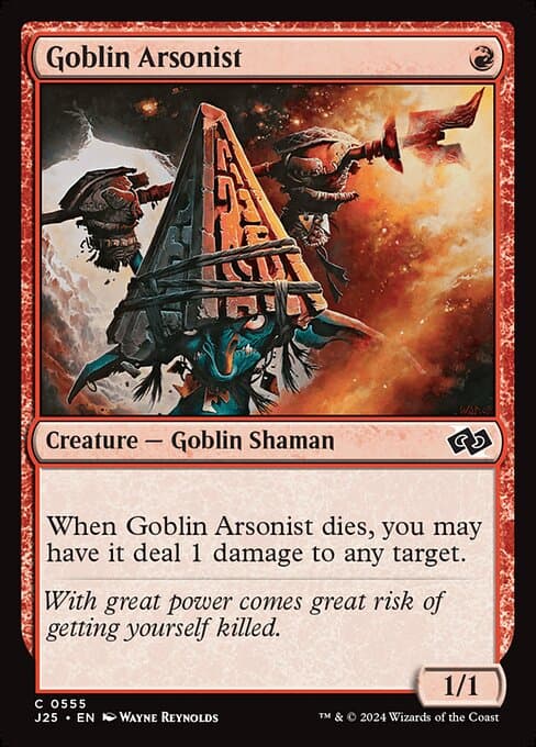Goblin Arsonist from Foundations Jumpstart (Common)