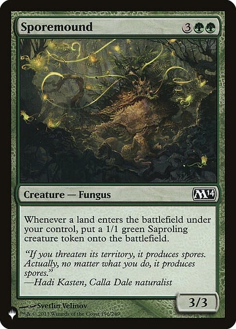 Sporemound from The List (Common)