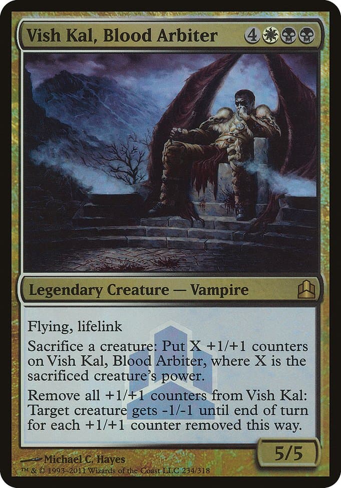 Vish Kal, Blood Arbiter from Commander 2011 Launch Party (Rare)