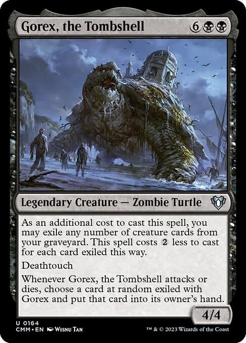 Gorex, the Tombshell from Commander Masters (Uncommon)