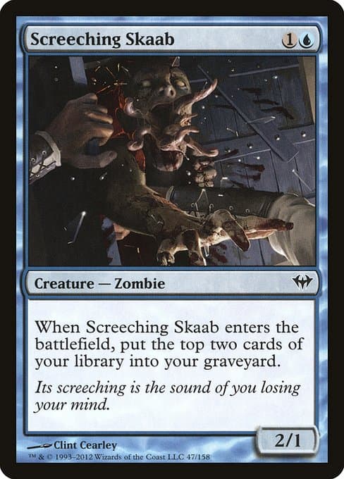 Screeching Skaab from Dark Ascension (Common)