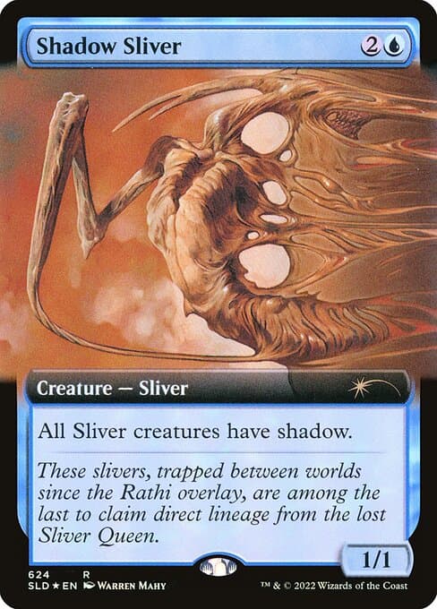 Shadow Sliver from Secret Lair Drop (Rare)