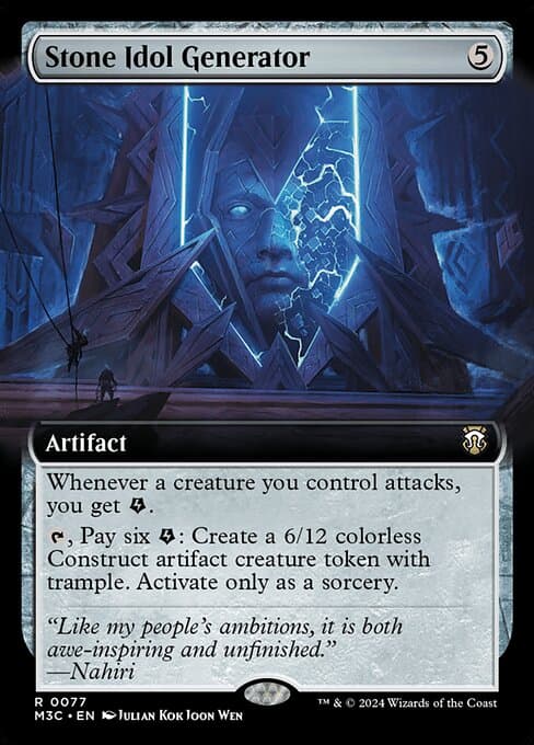 Stone Idol Generator from Modern Horizons 3 Commander (Rare)