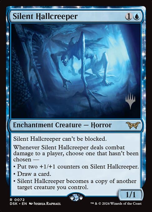 Silent Hallcreeper from Duskmourn: House of Horror Promos (Rare)
