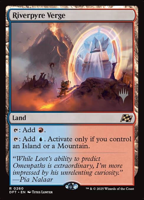 Riverpyre Verge from Aetherdrift Promos (Rare)