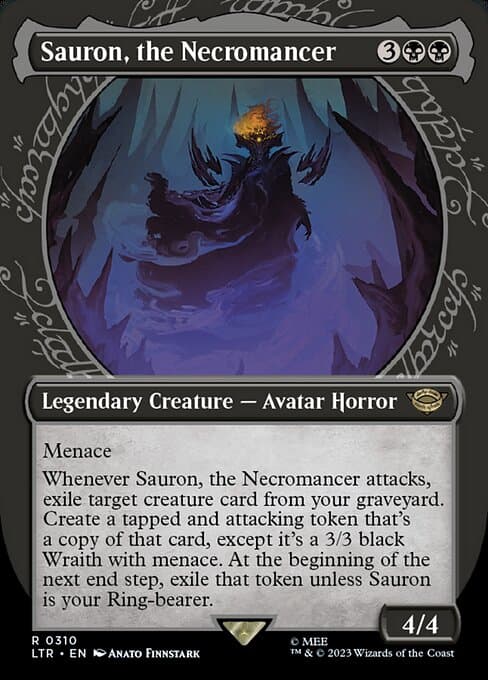 Sauron, the Necromancer from The Lord of the Rings: Tales of Middle-earth (Rare)