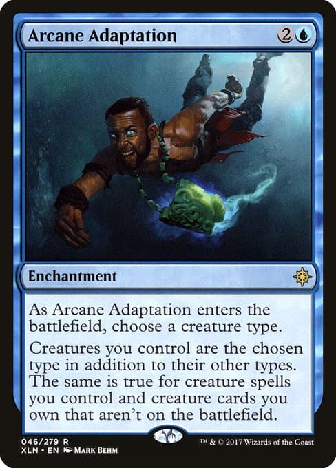 Arcane Adaptation from Ixalan (Rare)
