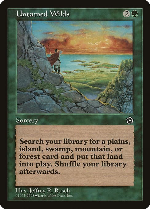 Untamed Wilds from Portal Second Age (Uncommon)