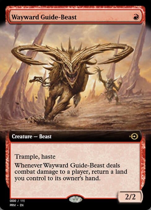 Wayward Guide-Beast from Magic Online Promos (Rare)