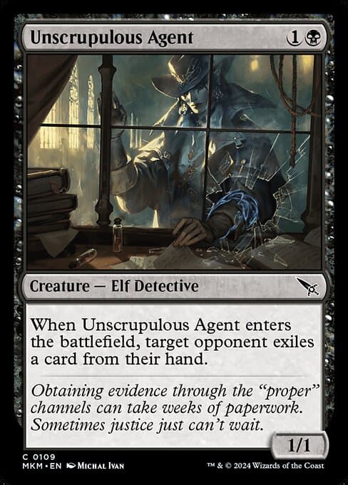 Unscrupulous Agent (Common)