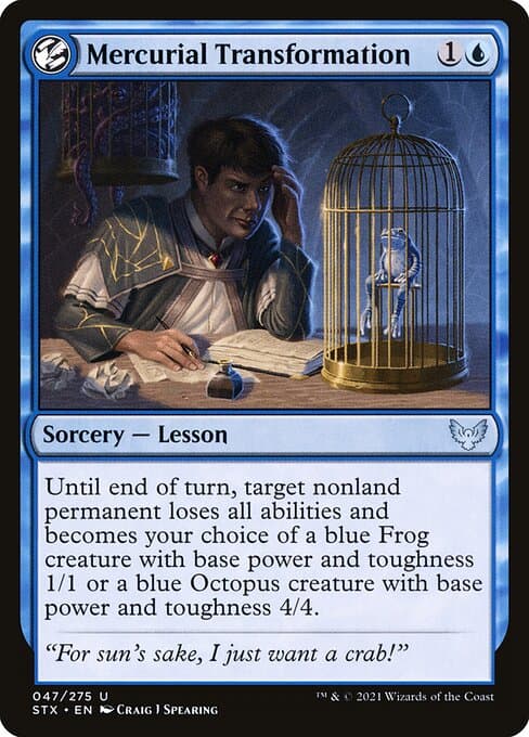 Mercurial Transformation (Uncommon)