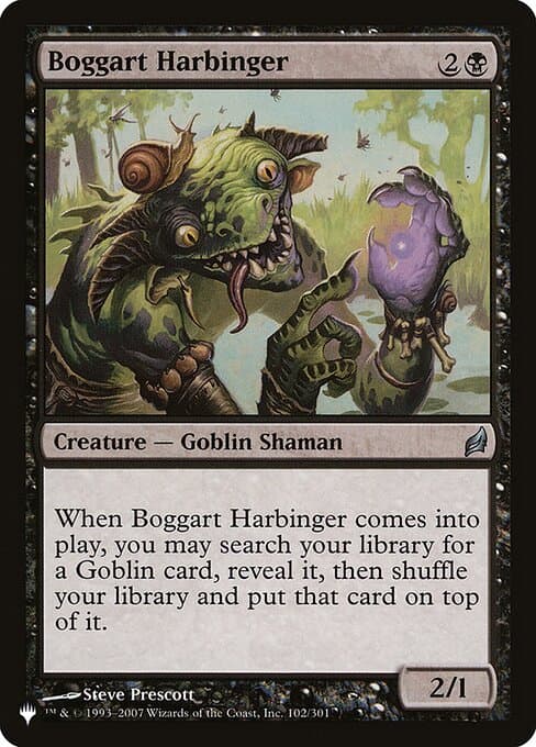 Boggart Harbinger from The List (Uncommon)