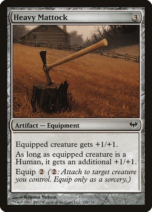 Heavy Mattock from Dark Ascension (Common)