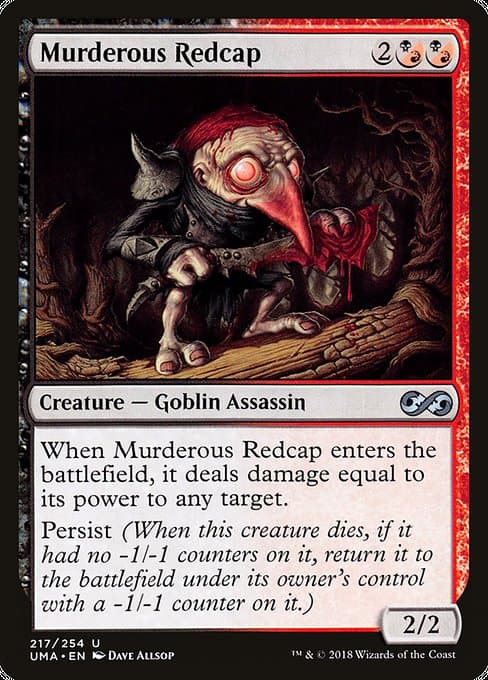 Murderous Redcap from Ultimate Masters (Uncommon)