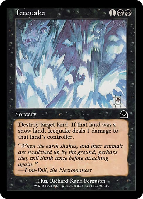 Icequake from Masters Edition II (Common)