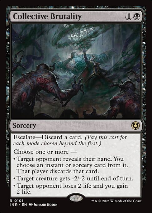 Collective Brutality from Innistrad Remastered (Rare)