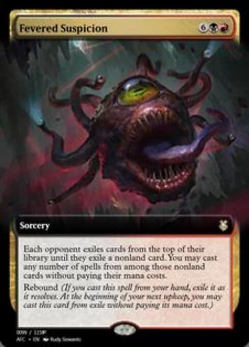 Fevered Suspicion from Magic Online Promos (Rare)