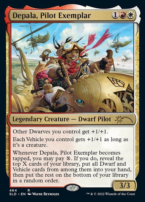 Depala, Pilot Exemplar from Secret Lair Drop (Rare)