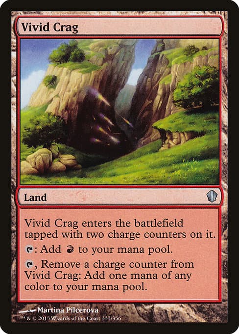 Vivid Crag from Commander 2013 (Uncommon)