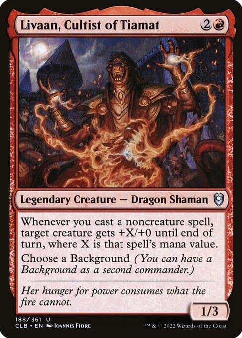 Livaan, Cultist of Tiamat (Uncommon)