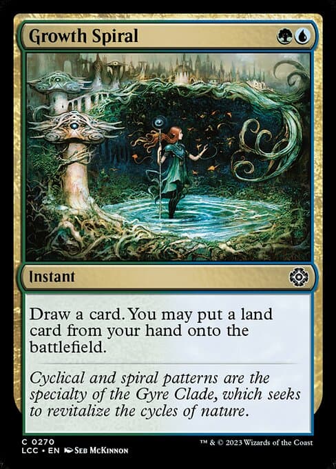 Growth Spiral from The Lost Caverns of Ixalan Commander (Common)