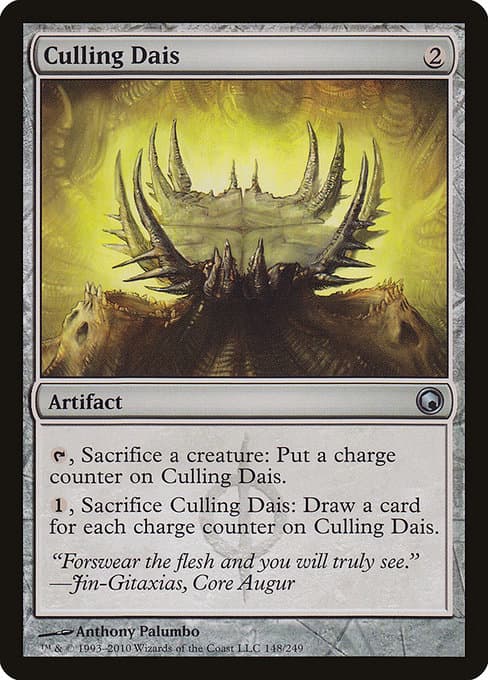 Culling Dais from Scars of Mirrodin (Uncommon)