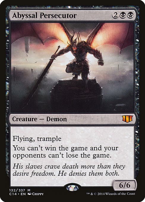 Abyssal Persecutor from Commander 2014 (Mythic)